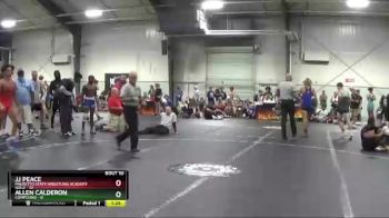 120 lbs Finals (8 Team) - JJ Peace, Palmetto State Wrestling Academy Gold vs Allen Calderon, Compound