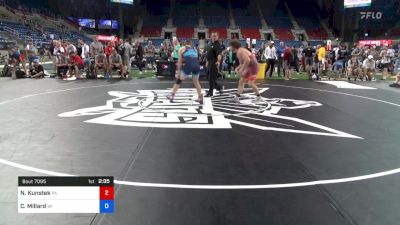 160 lbs Cons Semi - Nicholas Kunstek, Pennsylvania vs Charlie Millard, Wisconsin