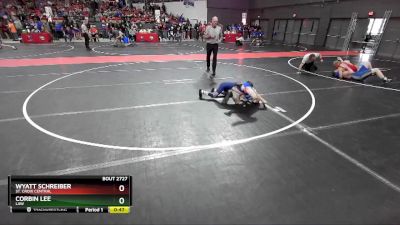 64 lbs Cons. Round 4 - Corbin Lee, LAW vs Wyatt Schreiber, St. Croix Central