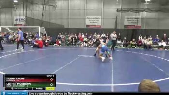 120 lbs Round 2 (6 Team) - Luther Morrison, South Dakota Storm vs Henry Bagby, Iowa Blue