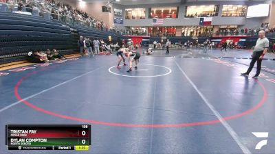 138 lbs Cons. Round 3 - Tristan Fay, Cedar Park vs Dylan Compton, North DeSoto