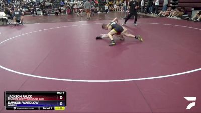 14UB-3 lbs Round 1 - Jackson Falck, Delaware County Wrestling Club vs Dawson Wardlow, Waverly