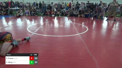 125 lbs Pools - Carter Evans, Team Palmetto vs Easton Berg, West Virginia Wild