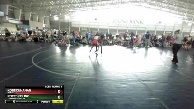 149 lbs Quarters & Wb (16 Team) - Rocco Folino, Team Oregon vs Kobe Cunanan, INWTC