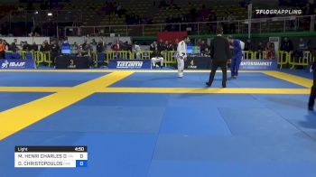 MICHEL HENRI CHARLES DRESSAYRE vs DIMITRIOS CHRISTOPOULOS 2022 European Jiu-Jitsu IBJJF Championship