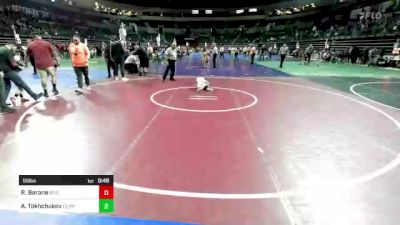 55 lbs 7th Place - Rocco Barone, Bitetto Trained Wrestling vs Adam Tokhchukov, Olympic