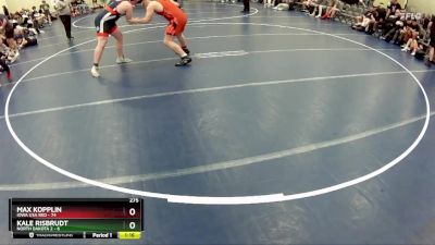 275 lbs Round 2 (6 Team) - Max Kopplin, Iowa USA Red vs Kale Risbrudt, North Dakota 2