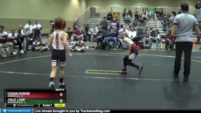 60 lbs Round 3 (4 Team) - Cruz Loop, Hudson Black vs Logan Dodge, Grandville