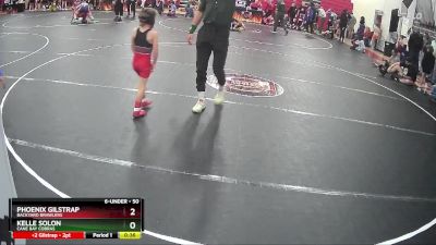 50 lbs Round 1 - Phoenix Gilstrap, Backyard Brawlers vs Kelle Solon, Cane Bay Cobras