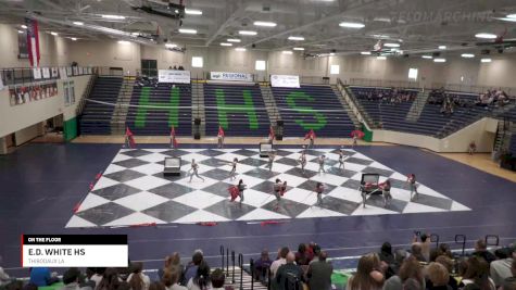 E.D. White HS "Thibodaux LA" at 2022 WGI Guard Atlanta Regional