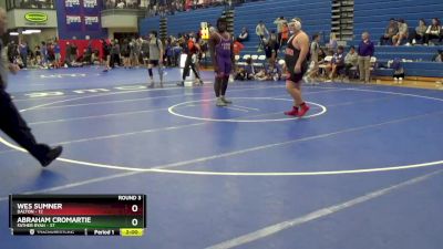 285 lbs Round 4 (4 Team) - Abraham Cromartie, Father Ryan vs Wes Sumner, Dalton