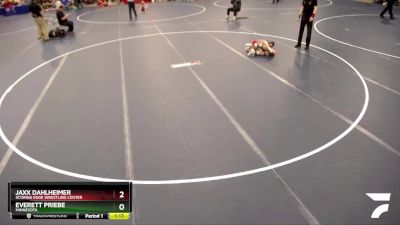 67 lbs Quarterfinal - Everett Priebe, Minnesota vs Jaxx Dahlheimer, Scoring Edge Wrestling Center