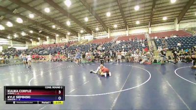 126 lbs Semis & Wb (16 Team) - Kulika Corpuz, Hawaii 1 vs Kyle Sieminski, Oregon 1