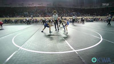 80 lbs Round Of 16 - Wade Cottman, Smith Wrestling Academy vs Logan Sligar, Tulsa Blue T Panthers