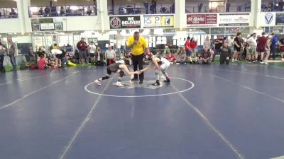 J-80 lbs Quarterfinal - Elijah Wineberg, OH vs Bradley Burtch, MI