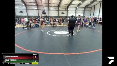 170 lbs Cons. Round 3 - Keagan Lopez, OR vs Cole Torres, WA