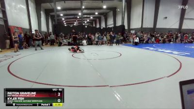 92 lbs Semifinal - Payton Graveline, Mat Demon Wrestling Club vs Kyler Fish, CNWC Concede Nothing Wrestling Club