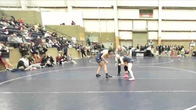 130 lbs Cons. Semi - Laeliana Delgado, Olathe vs Bella Hernandez, Copper Hills