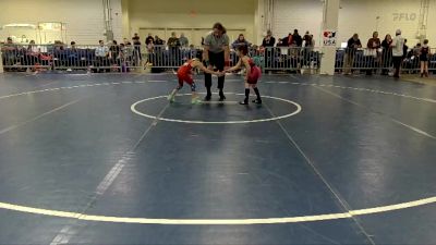 56 lbs Round 3 - Charlotte Wingrove, Backyard Bullies Wrestling Club vs Brian Grandelli, Believe To Achieve Wrestling Club