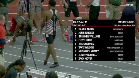 Pro Men's 60m, Prelims 2