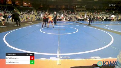 Consi Of 8 #1 - Demontia Williams, Tulsa North Mabee Stampede vs Sky Wildcat, Pawhuska Elks Takedown