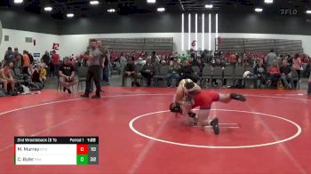 129 lbs 2nd Wrestleback (8 Team) - Cole Byler, PA Alliance vs Meyer Murray, Burnett Trained (OH)