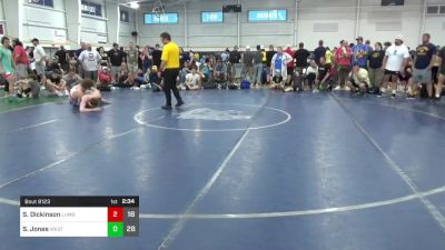 153 lbs Pools - Sawyer Dickinson, Lumberyard (NY) vs Stephen Jones, West Virginia Wild