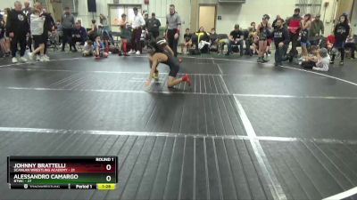 84 lbs Round 1 (6 Team) - Johnny Brattelli, Scanlan Wrestling Academy vs Alessandro Camargo, BTWC