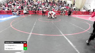 285 lbs Quarterfinal - Landry Fitzgerald, Bellingham vs Alex Bajoras, Saint John's Prep