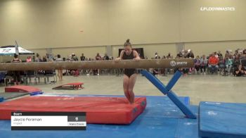 Jaycie Foreman - Beam, Impact - 2019 Alamo Classic