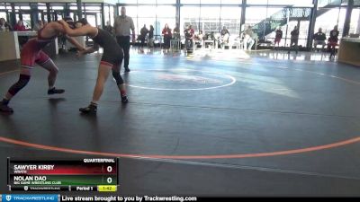 J-13 lbs Quarterfinal - Sawyer Kirby, Wrath vs Nolan Dao, Big Game Wrestling Club