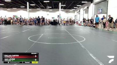 48 lbs Round 1 (8 Team) - Sam Levine, Warhawks vs Dallas Carter, Glasgow WA