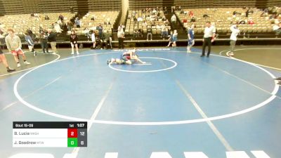 85 lbs Rr Rnd 1 - Brandon Lucia, Washington Twp vs Jace Goodrow, Maine Trappers