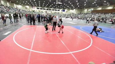 65 lbs Quarterfinal - Dublin Callahan, South Reno WC vs Cailin Kelsay, Willits Grapplin Pack