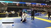 ISAÍAS DOMÍNGUEZ CAETANO vs LUIZ VICTOR GREGORIANO 2024 Pan Jiu Jitsu IBJJF Championship