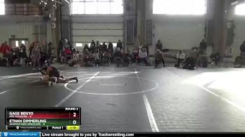 76 lbs Round 2 (4 Team) - Gage Benyo, Mat Assassins vs Ethan Dimmerling, Germantown Wrestling