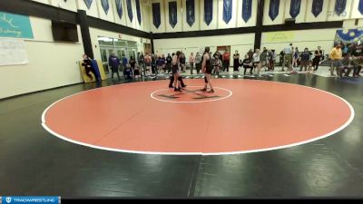 130lbs Cons. Round 2 - Kaidynce Daniels, Warrenton vs Kiyra Terry, Royal (Girls)