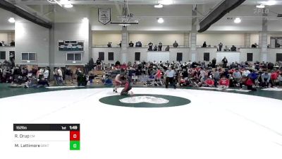 152 lbs Round Of 16 - Rik Orup, Catholic Memorial vs Mark Lattimore, Brockton