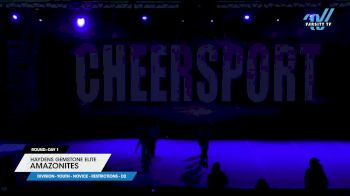 Haydens Gemstone Elite - Amazonites [2024 L1 Youth - Novice - Restrictions - D2 Day 1] 2024 CHEERSPORT Atlanta Classic