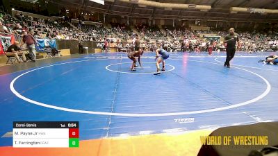 80 lbs Consolation - Manny Payne Jr, HURRICANE WRESTLING ACADEMY vs Tripp Farrington, Crazy Goats