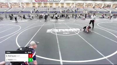 54 lbs Rr Rnd 2 - Santiago Rodriguez, Martinez School Of Wrestling vs Judd Hatch, Randall WC