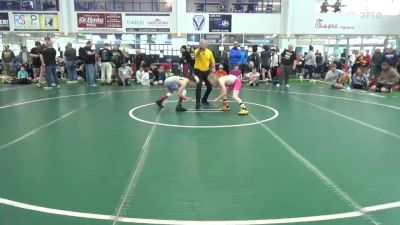 J-85 Mats 13-16 11:15am lbs Consi Of 8 #2 - Aj Ayers, WV vs Taegan Willis, PA