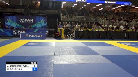 JACKSON NAGAI HATCHWELL JUNIOR vs MICHAEL ROBERT FRANCIS-SHEEHAN 2024 Pan Jiu Jitsu IBJJF Championship