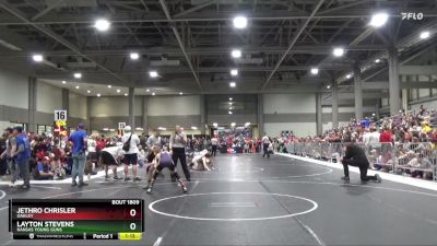 105 lbs Champ. Round 1 - Jethro Chrisler, Oakley vs Layton Stevens, Kansas Young Guns