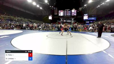 160 lbs Cons 64 #2 - Kane Foley, North Carolina vs Seth Lindsay, Tennessee