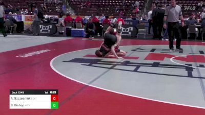 121 lbs Consi Of 16 #2 - Andrij Szczesniuk, Coatesville vs Brody Bishop, Hickory