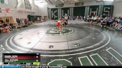 182 lbs Round 6 (8 Team) - Daniel Yates, Natrona County vs Will Rathjen, North Platte