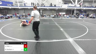 141 lbs Round Of 16 - Jackson Polo, University Of Pennsylvania vs Garrett Kuchan, Air Force Academy