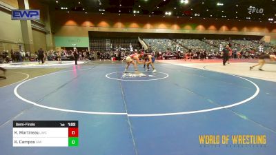 157 lbs Semifinal - Kaden Martineau, JWC vs Kael Campos, Sunnyside Ironman Wrestling