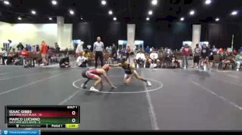 113 lbs Finals (2 Team) - Isaac Gibbs, Backyard Boyz Black vs Marco Luciano, Backyard Boyz White